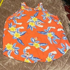 Bright Floral Old Navy Tank
